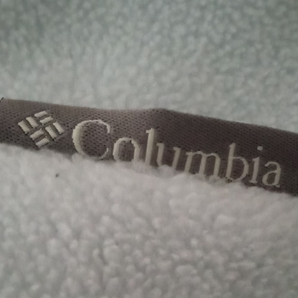 Columbia XL Women's Fleece Jacket - Light Blue - Picture 3 of 3